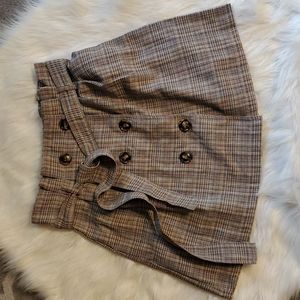 Charlotte Russe paper bag skirt